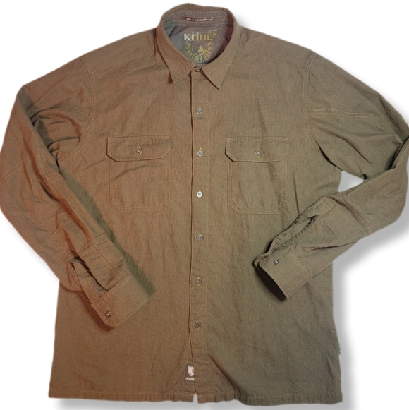 KÜHL Men's DESCENDR Flannel Long Sleeve Work Shirt - Picture 2 of 8